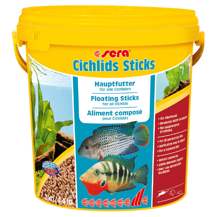 Sera Cichlids Sticks Nature 10 Lt (2 Kg)