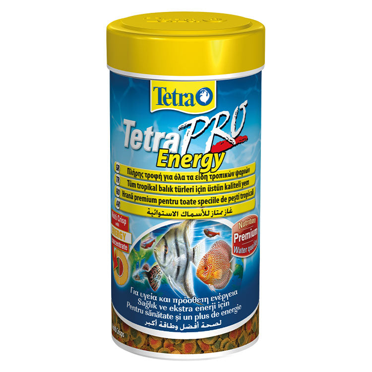 Tetra Pro Energy Crisps Yüksek Enerjili Balýk Yemi 250 Ml