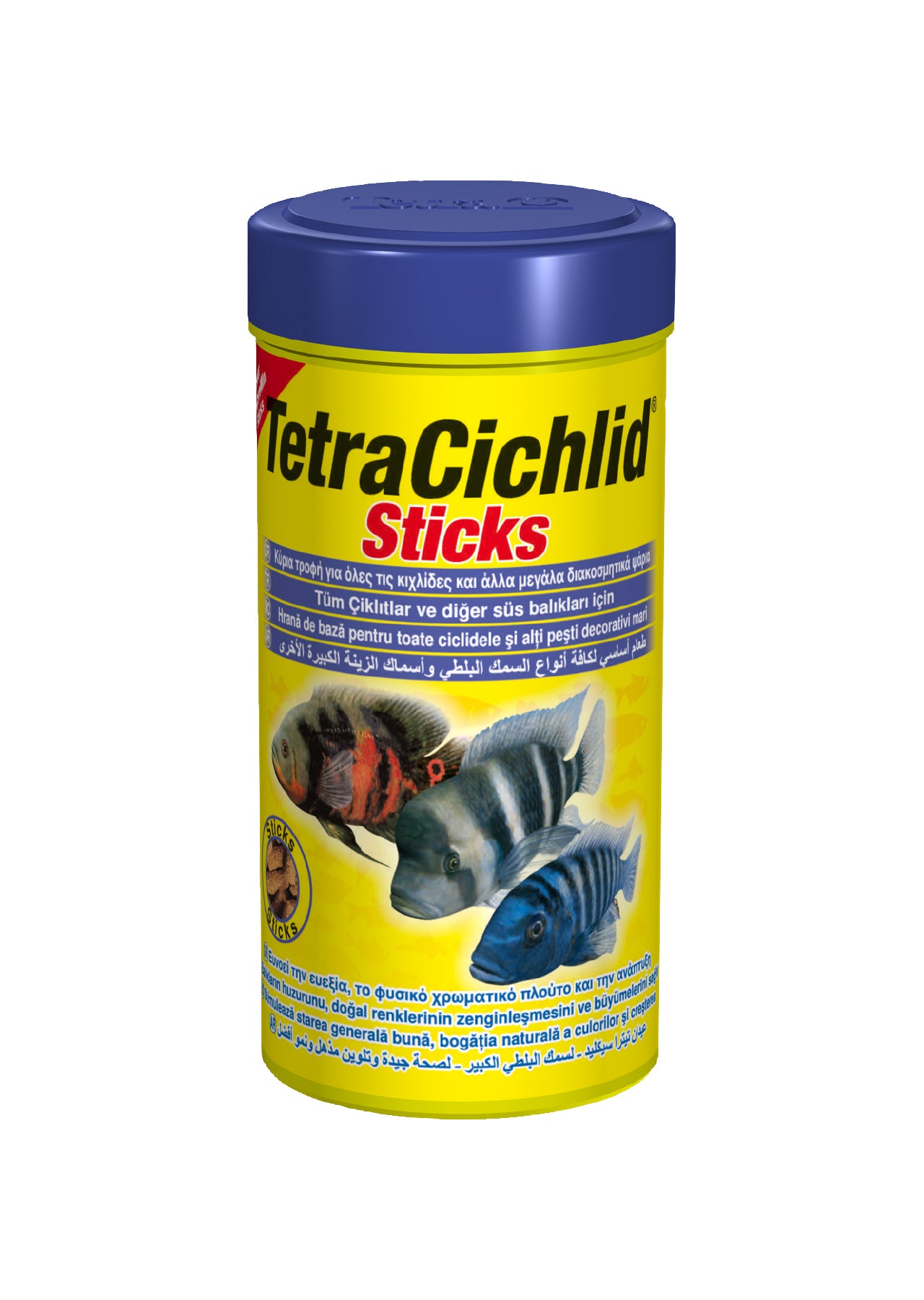 Tetra Cichlid Sticks Cichlid Çubuk Balýk Yemi 250 Ml