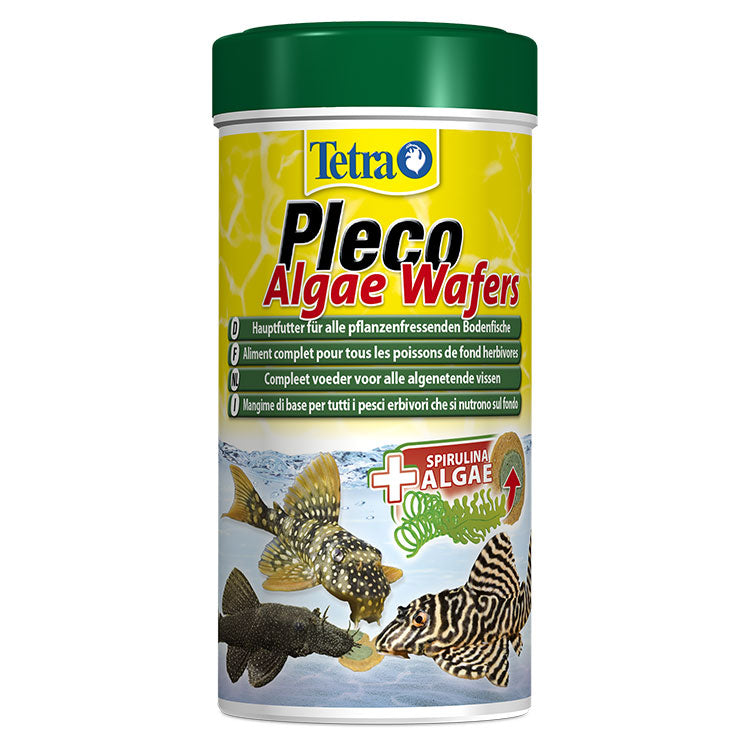 Tetra Pleco Algae Wafers Bitkisel Dip Balýk Yemi 3.6 Lt