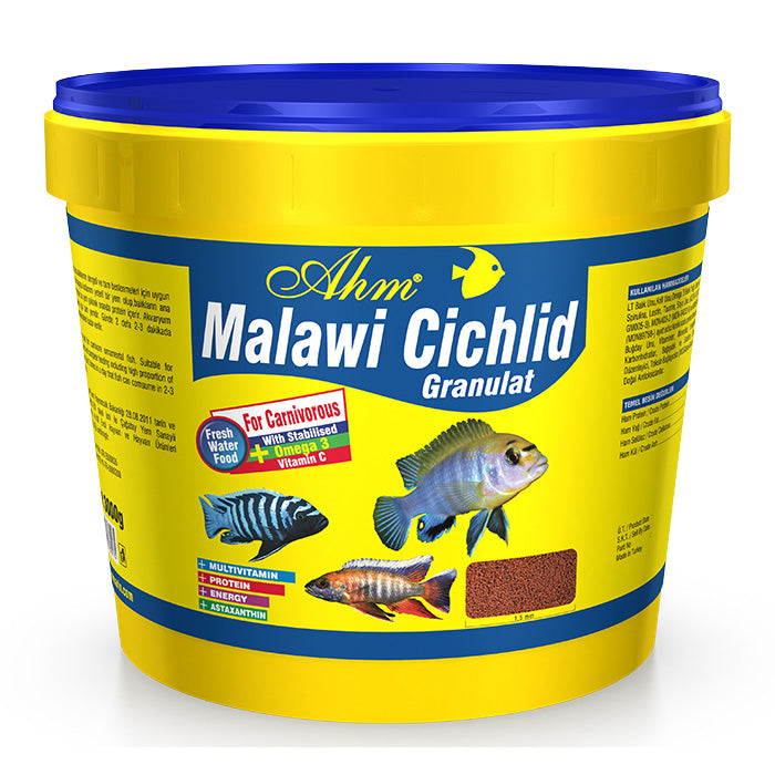 Ahm Malawi Cichlid Granulat 3 Kg Kova