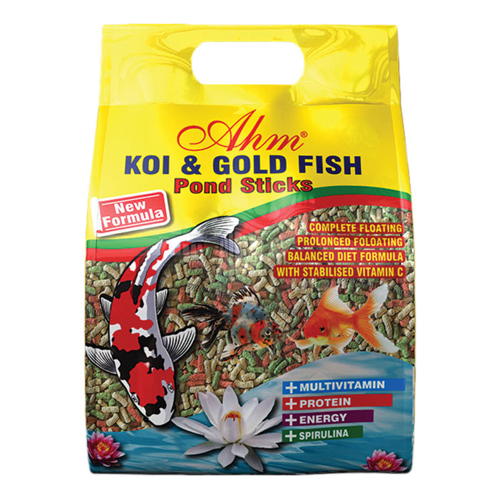 Ahm Koi Gold Fish Mix Sticks 1 Kg