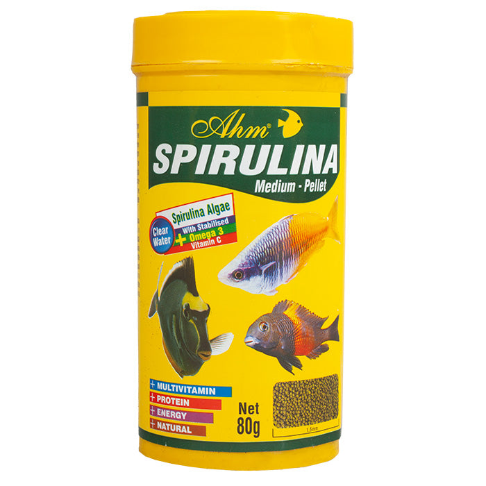 Ahm Spirulina Medium Pellet 250 Ml