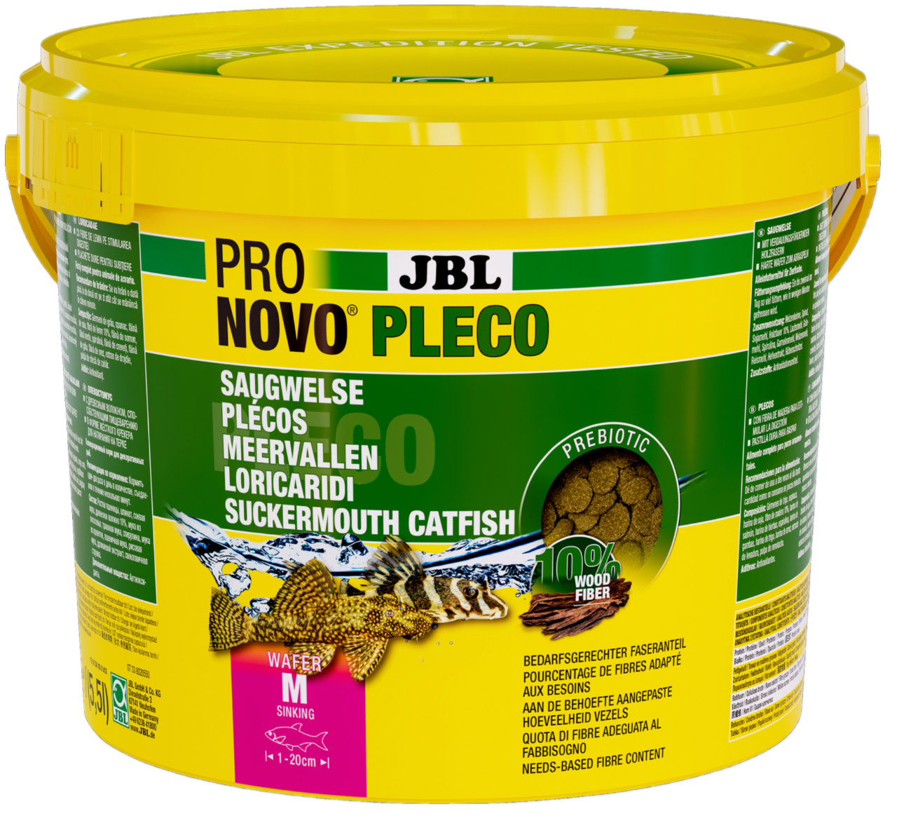 Jbl Pronovo Pleco Wafer M 5,5L