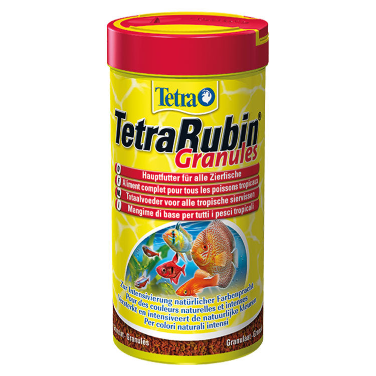 Tetra Rubin Granules Granül Renk Güçlendirici Balýk Yemi 250 Ml