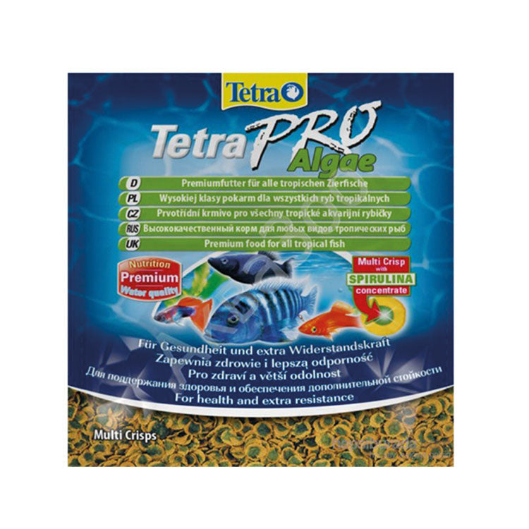 Tetra Pro Algae Crisps Otçul Balýk Yemi 12 Gr