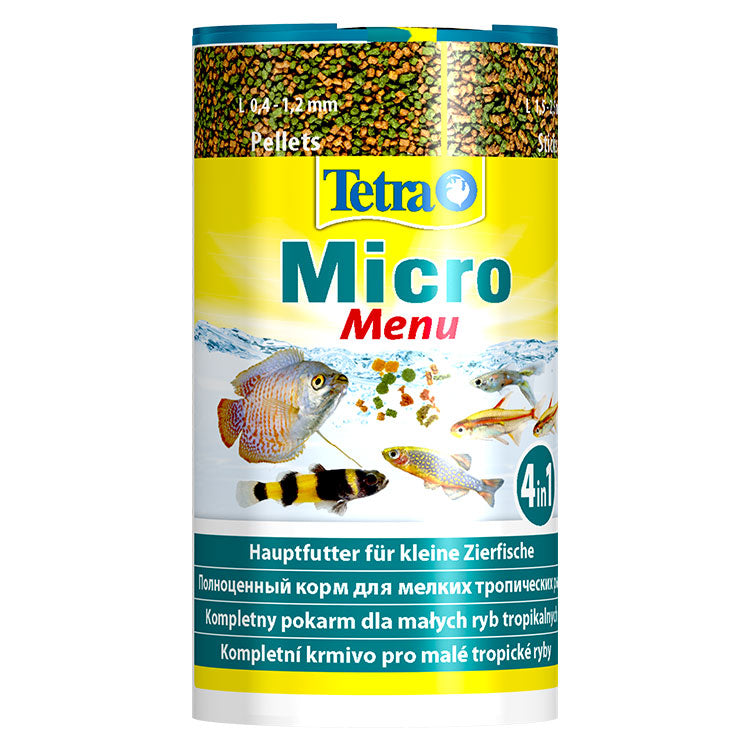 Tetra Micro Menu Karýþýk Mikro Tropikal Balýk Yemi 100 Ml