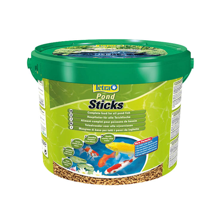 Tetra Pond Koi Sticks Sade Çubuk Koi Balýk Yemi 10 Lt
