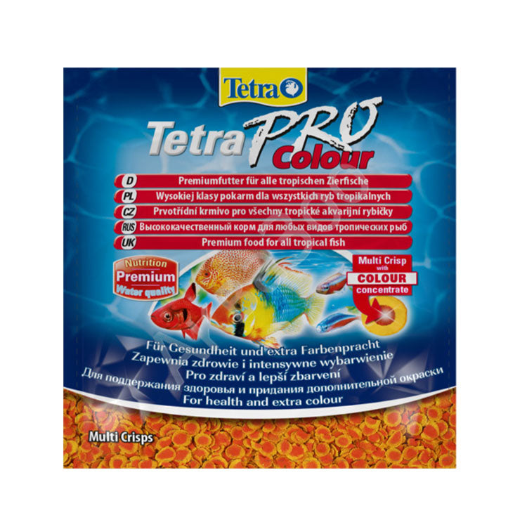 Tetra Pro Colour Renklendirici Tropikal Balýk Yemi 12 Gr