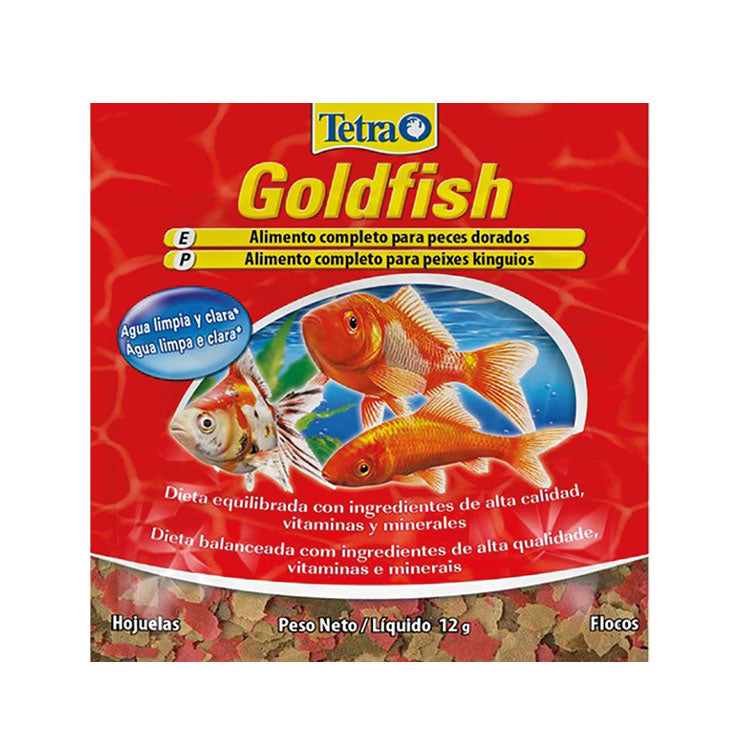 Tetra Goldfish Sachet Japon Balýðý Yemi 12 Gr
