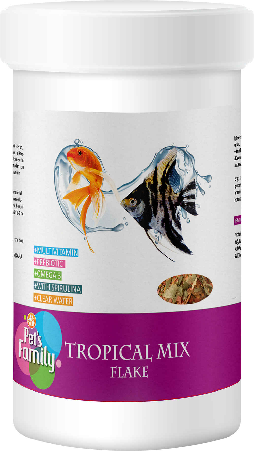 Pets Family Tropical Mix Flake 100 Ml/15 Gr