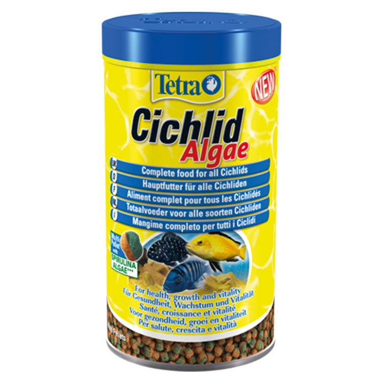 Tetra Cichlid Algae Bitkisel Cichlid Balýk Yemi 500 Ml