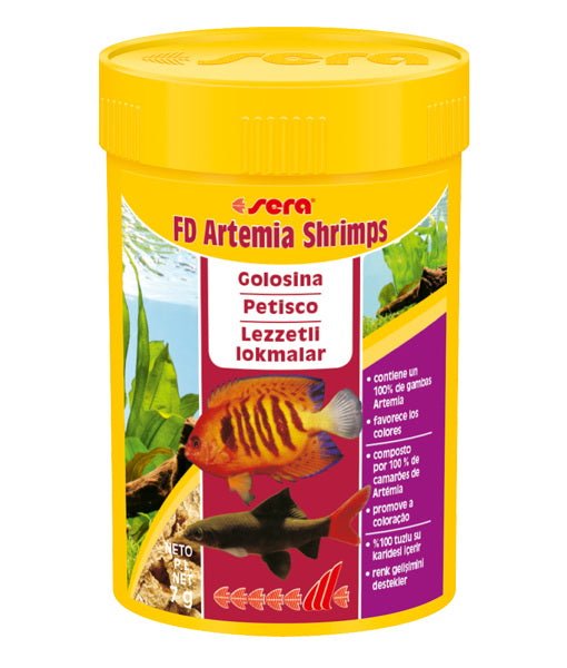Sera Fd Artemi Shrimp Nature 100 Ml - YemSende.com