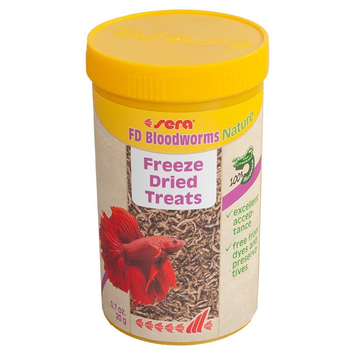 Sera Fd Bloodworms (Kan Kurdu) Nature 250 Ml - YemSende.com