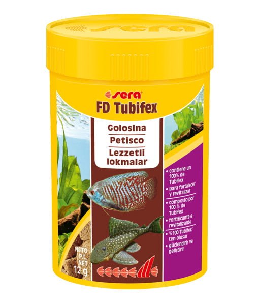 Sera Fd Tubifex (Kurt) Nature 100 Ml - YemSende.com
