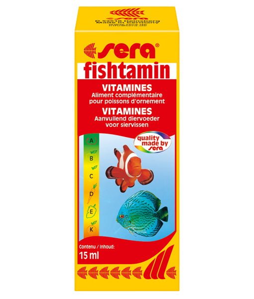 Sera Fishtamin 15 Ml - YemSende.com
