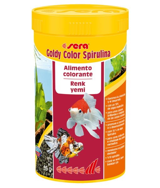 Sera Goldfish Color Granules Nature 250 Ml - YemSende.com