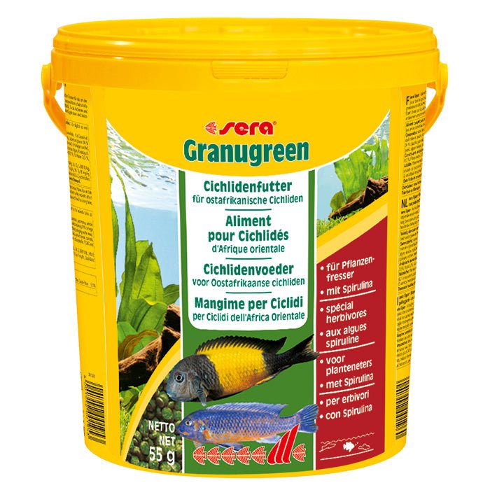 Sera Granu Green Nature 10 Lt (5,4 Kg) - YemSende.com