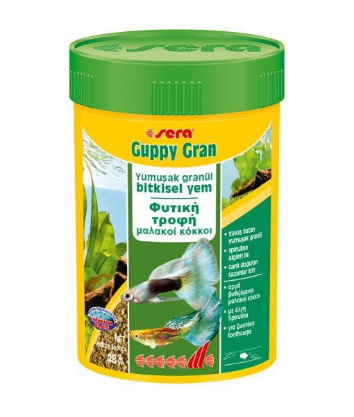 Sera Guppy Granules Nature 100 Ml - YemSende.com