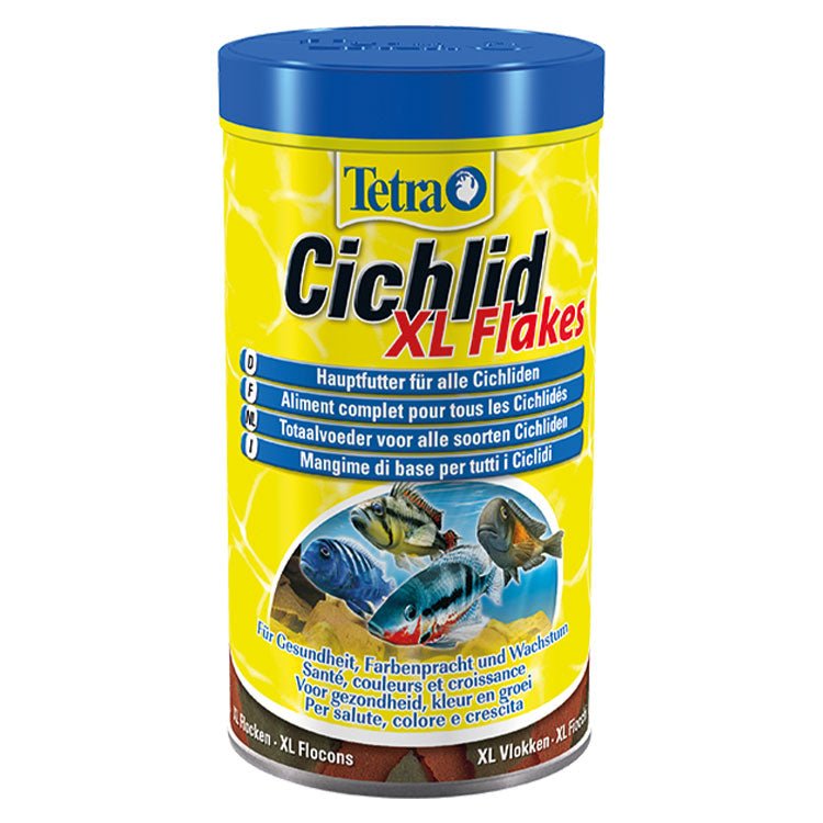Tetra Cichlid XL Flakes Pul Balýk Yemi 500 Ml - YemSende.com