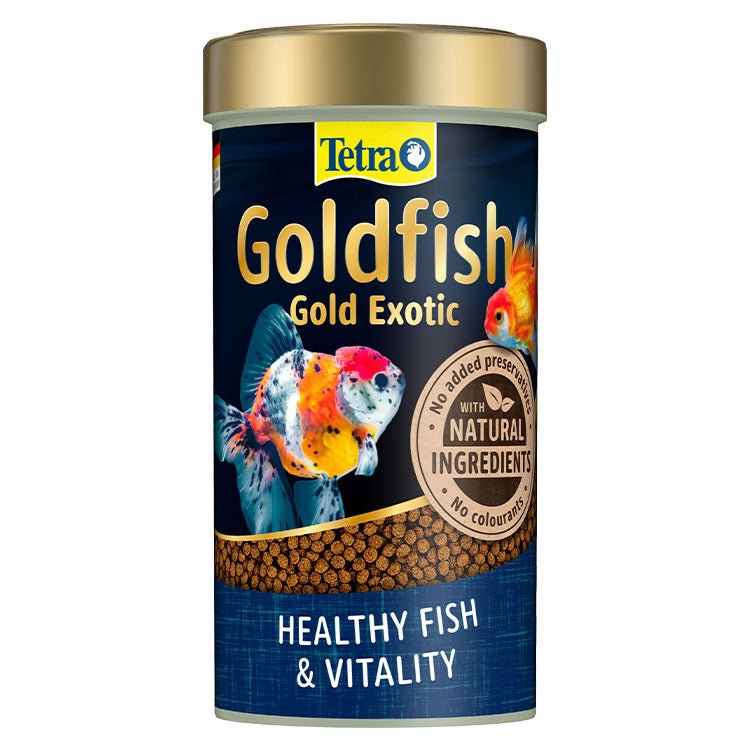 Tetra Goldfish Gold Exotic Egzotik Japon Balýk Yemi 250 Ml 80G - YemSende.com
