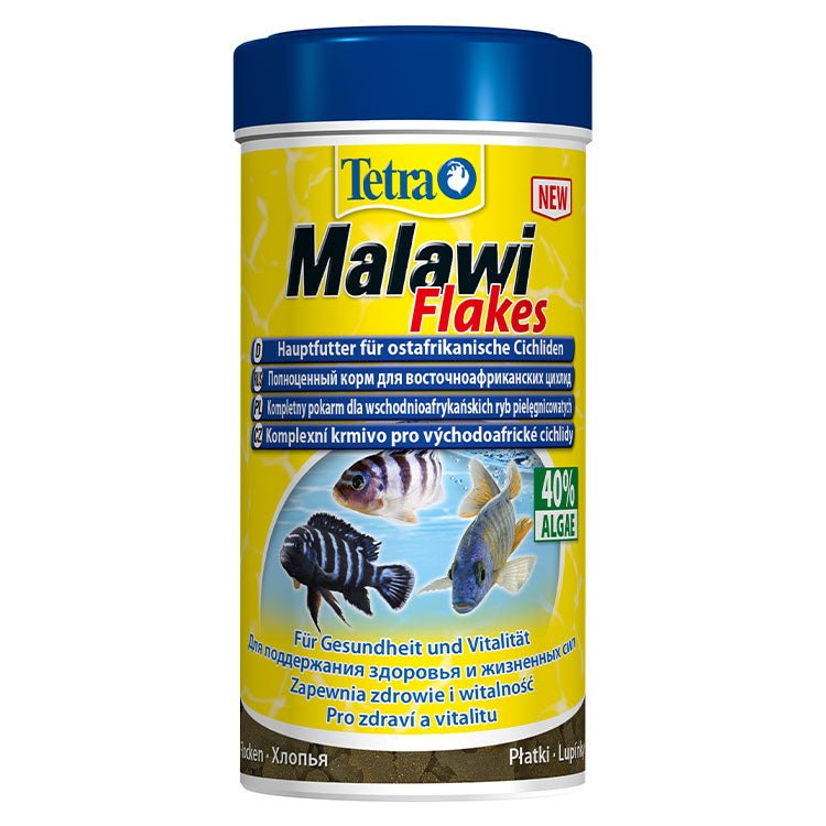 Tetra Malawi Flakes Pul Bitkisel Ciclhid Balýk Yemi 250 Ml - YemSende.com