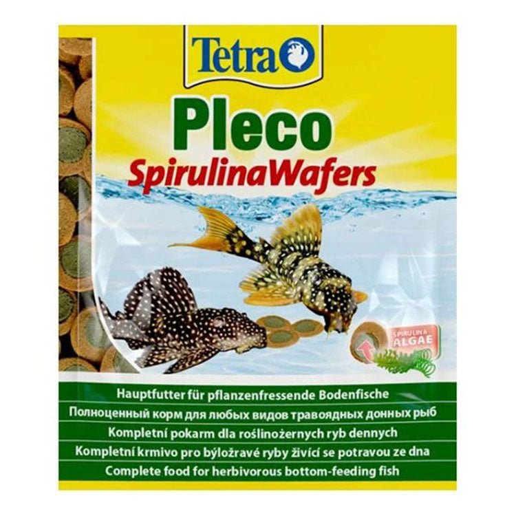 Tetra Pleco Spiriluna Wafers Bitkisel Dip Balýk Yemi 15 Gr - YemSende.com