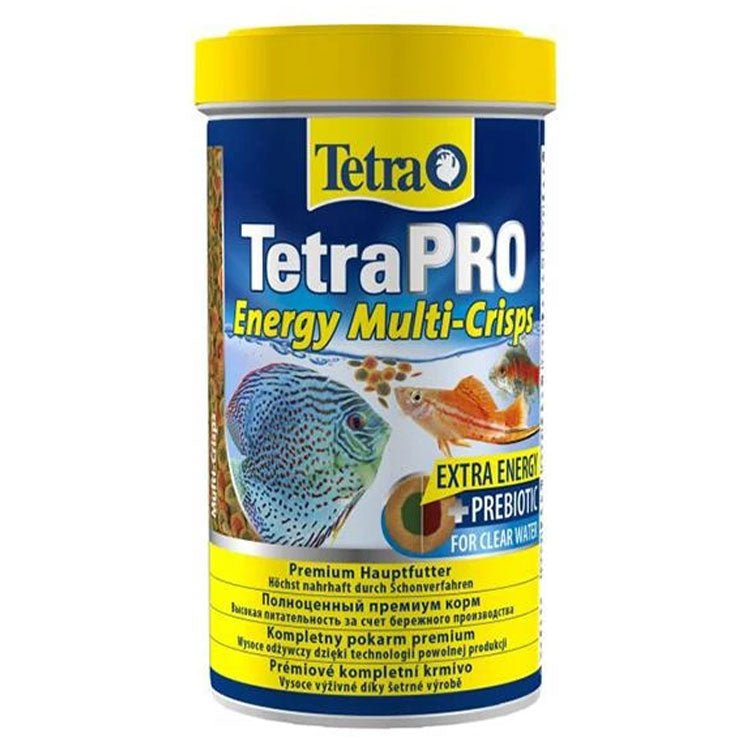 Tetra Pro Energy Multi Cripis Yüksek Enerjili Tropikal Balık Yemi 500 Ml - YemSende.com