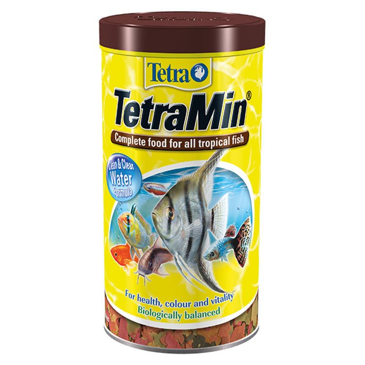 Tetra Tetramin Flakes Tropikal Pul Balýk Yemi 1 Lt - YemSende.com